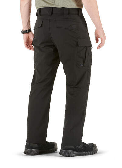 5.11 Tactical Stryke Pant, Straight Fit in black, side view